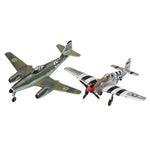 REVELL 1/72 COMBAT SET MESSERSCHMITT ME262 - P-51B MUSTANG