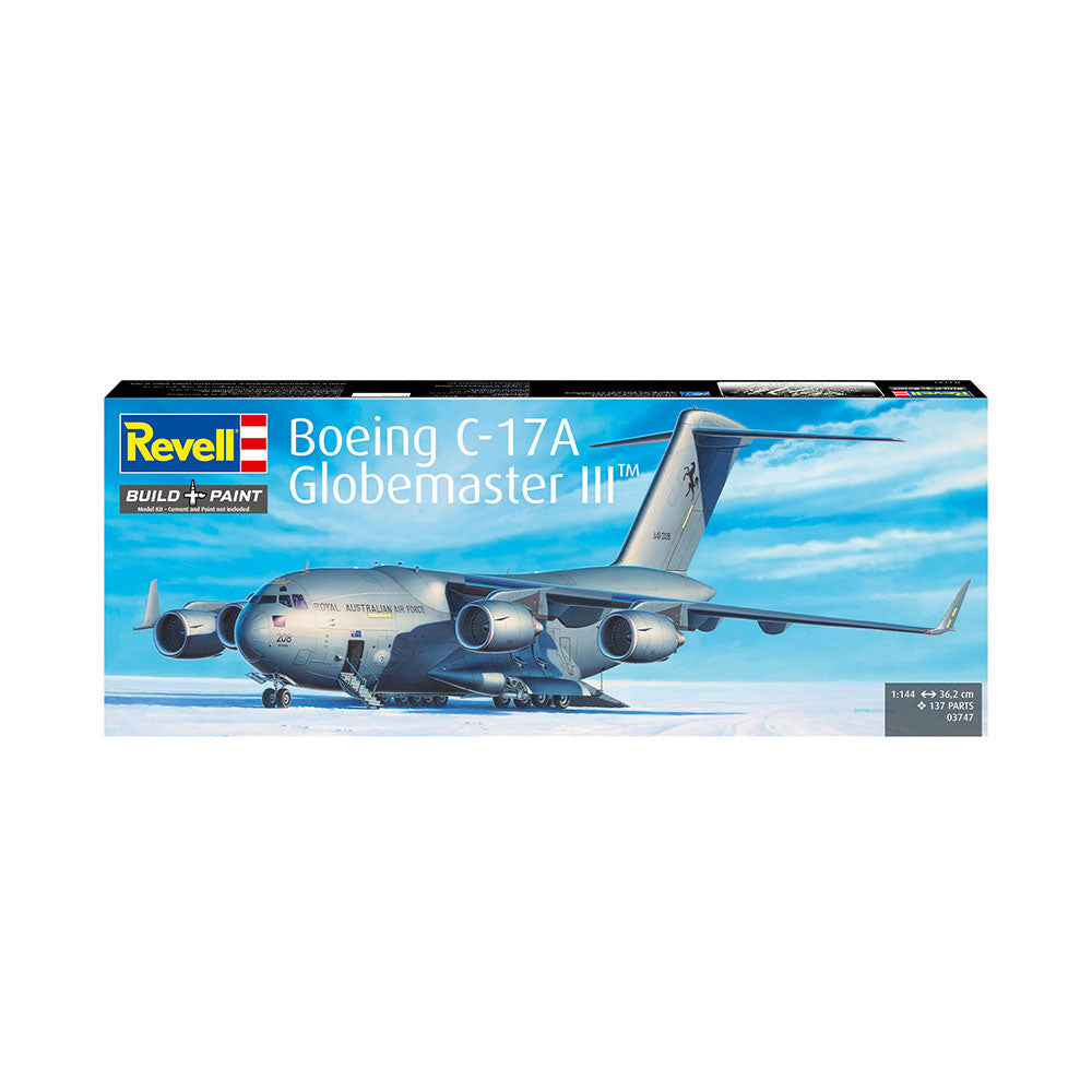 REVELL 1/144 BOEING C-17A GLOBEMASTER III WITH AUS. DECALS