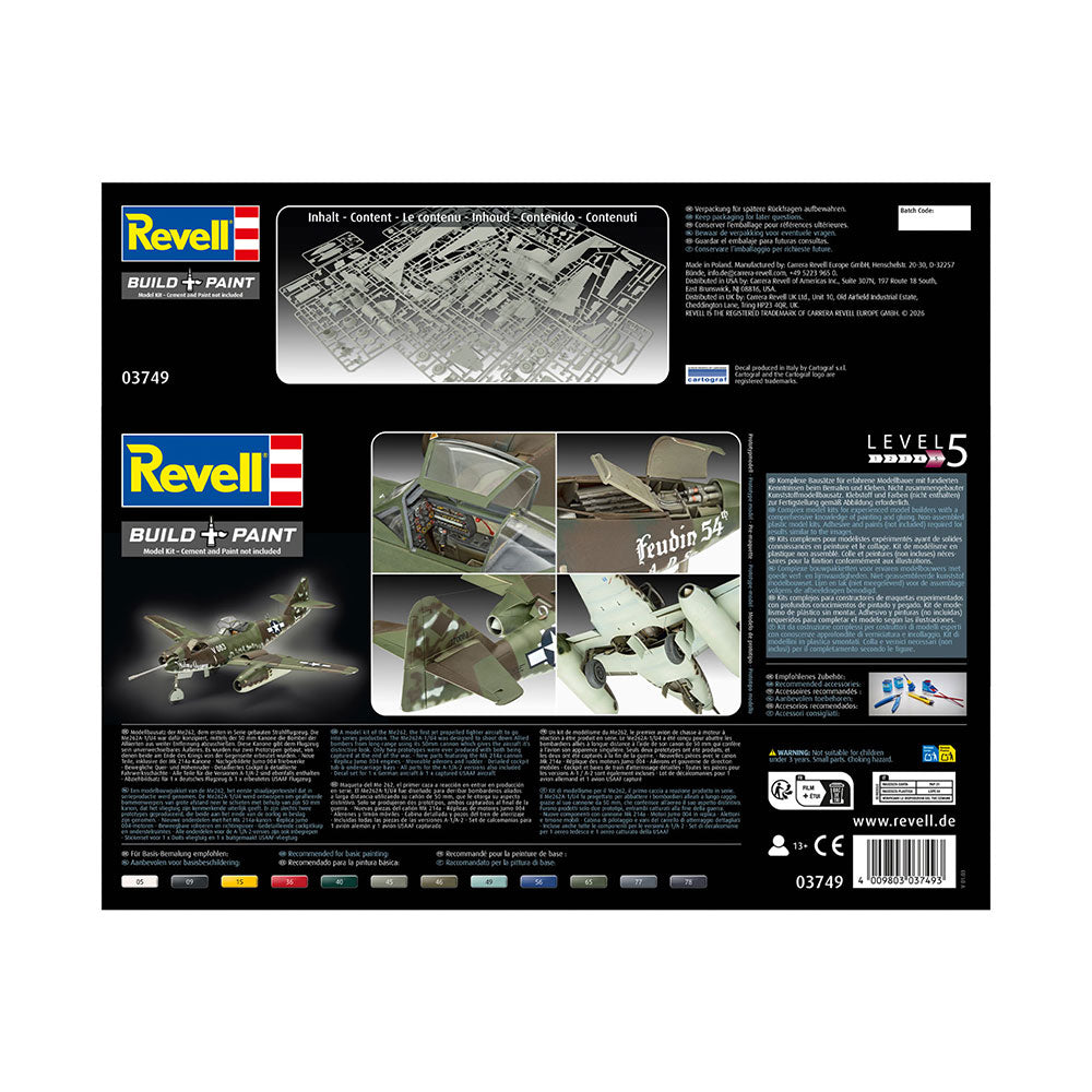 REVELL 1/32 MESSERSCHMITT ME262A-1A/U4
