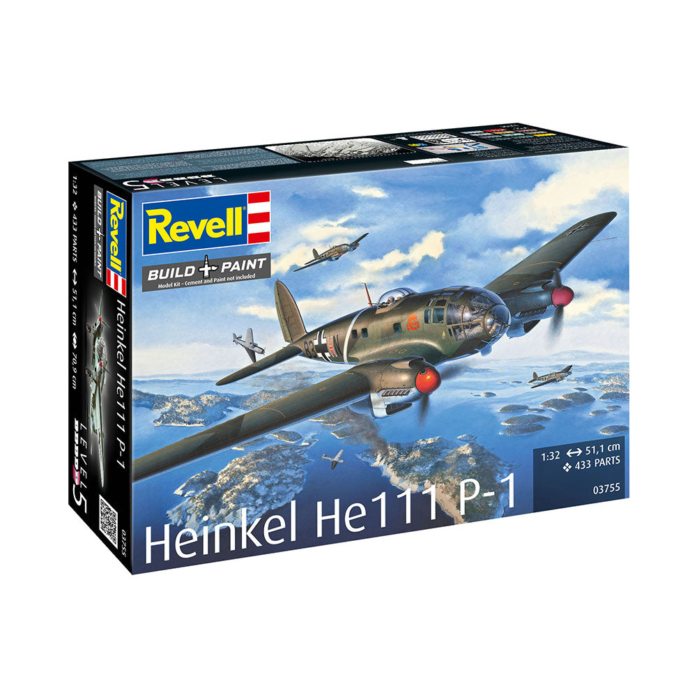 REVELL 1/32 HEINKEL HE 111P-1