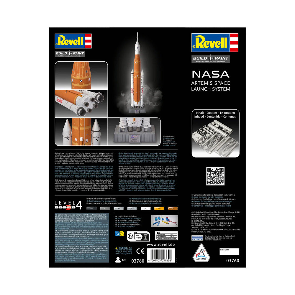 REVELL 1/144 NASA ARTEMIS SPACE LAUNCH SYSTEM (SLS)