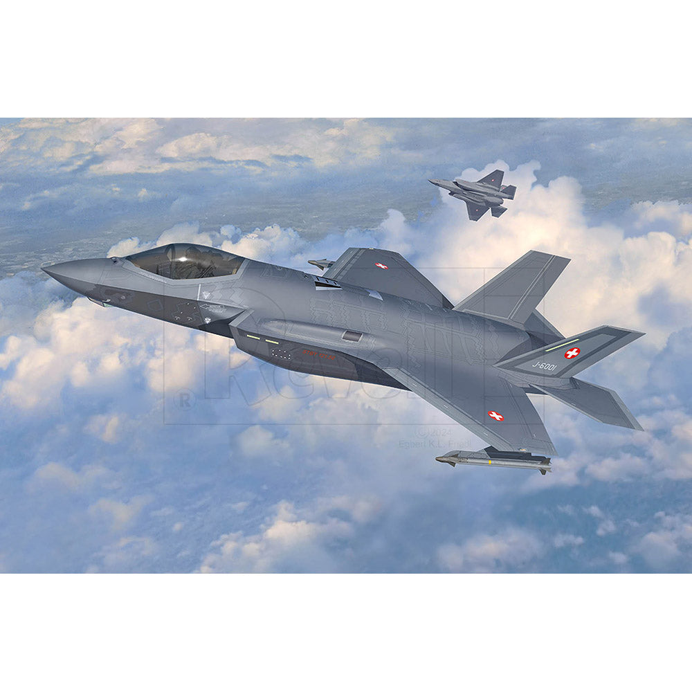 REVELL 1/72 LOCKHEED MARTIN F-35A LIGHTNING II WITH AUS. DECALS