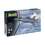 REVELL 1/72 LOCKHEED MARTIN F-35A LIGHTNING II WITH AUS. DECALS