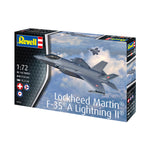 REVELL 1/72 LOCKHEED MARTIN F-35A LIGHTNING II WITH AUS. DECALS