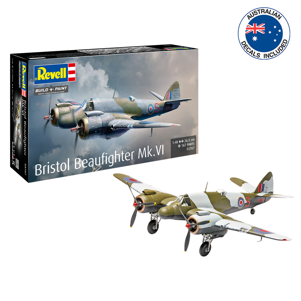 REVELL 1/48 BRISTOL BEAUFTHTER MK. VI AUS. DECALS