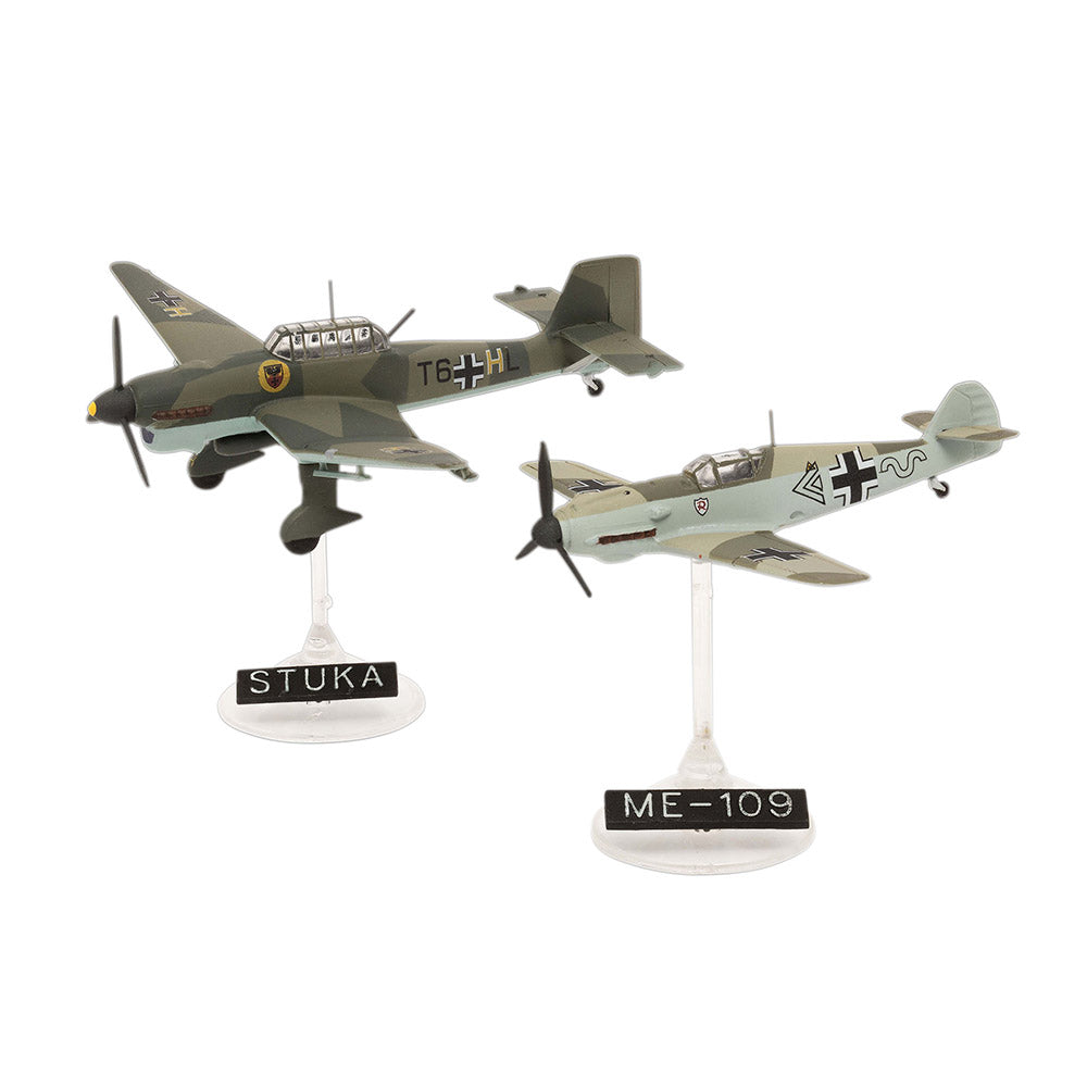 REVELL 1/144 MESSERSCHMITT BF109E AND JUNKERS JU87B STUKA