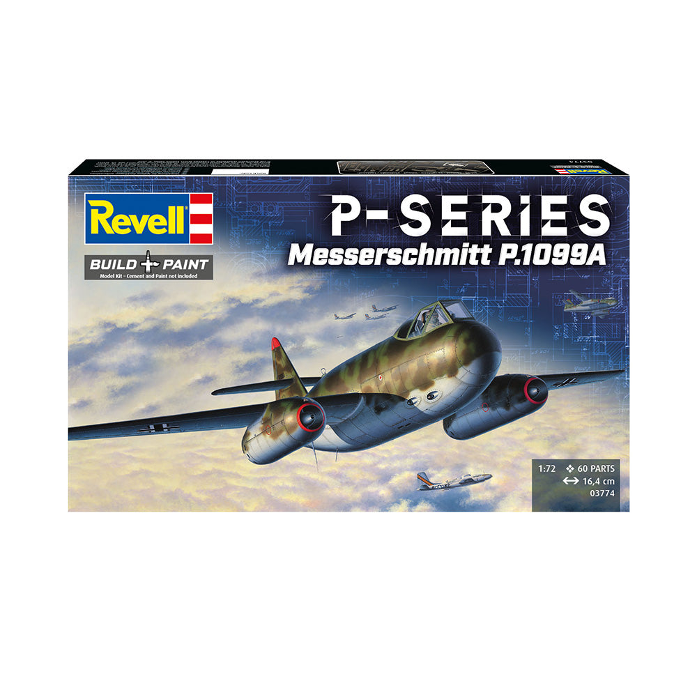 REVELL 1/72 MESSERSCHMITT P.1099A - P-SERIES