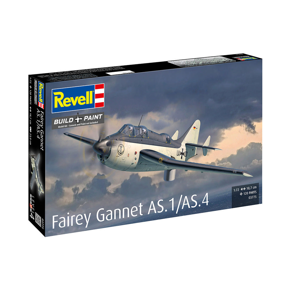 REVELL 1/72 FAIREY GANNET AS.1/AS.4 WITH AUS. DECALS