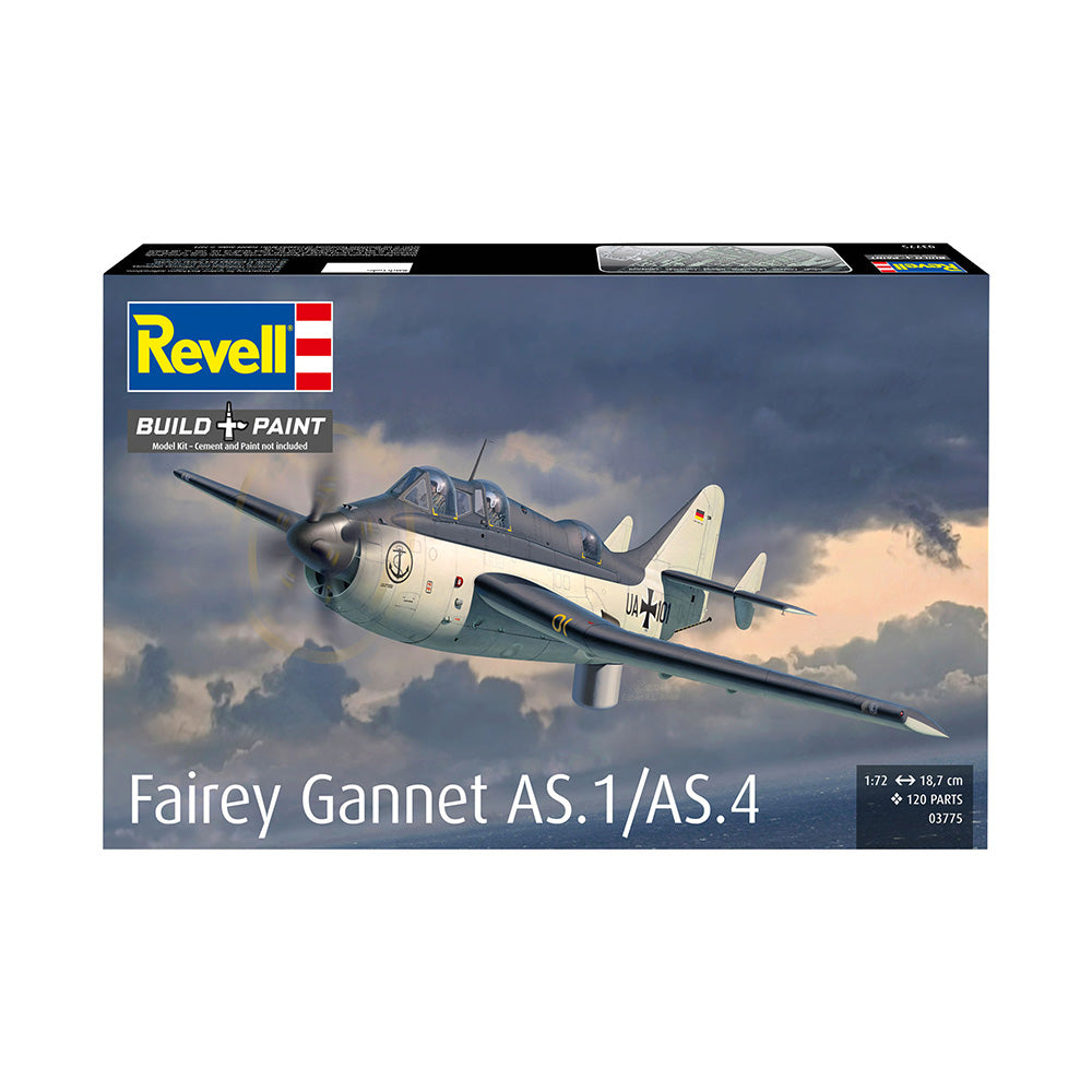REVELL 1/72 FAIREY GANNET AS.1/AS.4 WITH AUS. DECALS