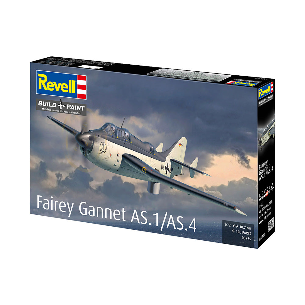 REVELL 1/72 FAIREY GANNET AS.1/AS.4 WITH AUS. DECALS