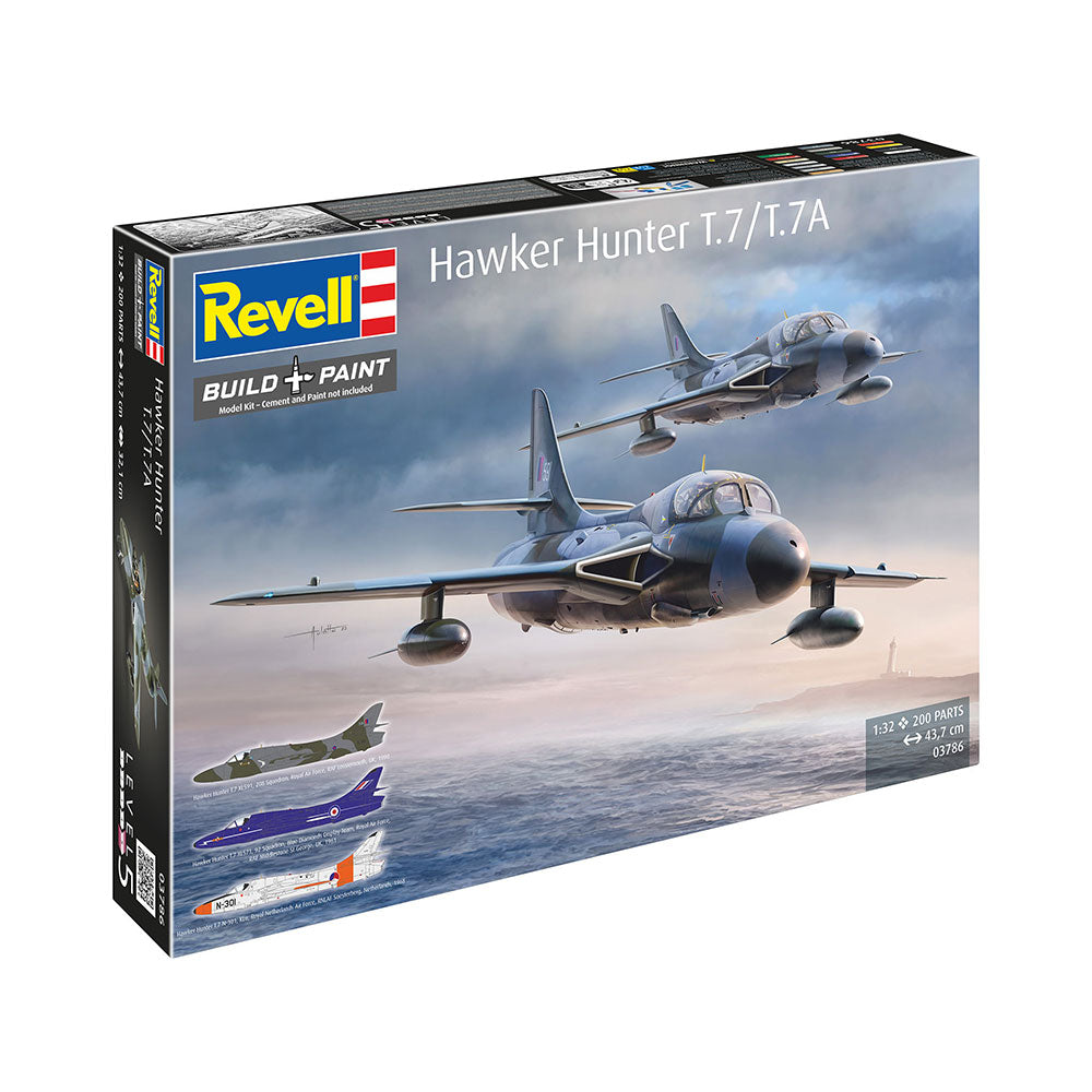 REVELL 1/32 HAWKER HUNTER T.7/T.7A