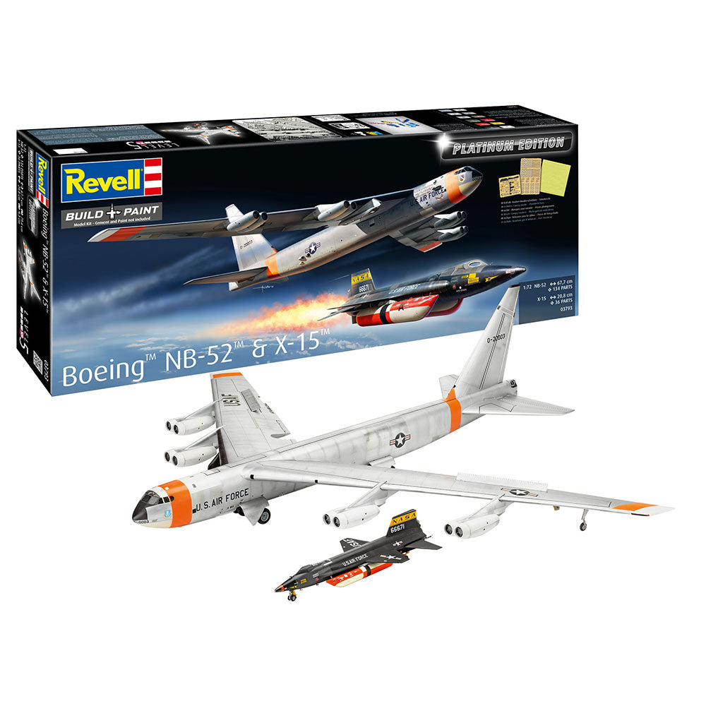 REVELL 1/72 NB-52 AND X-15 - PLATINUM EDITION