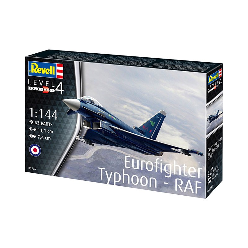 REVELL 1/144 EUROFIGHTER TYPHOON RAF