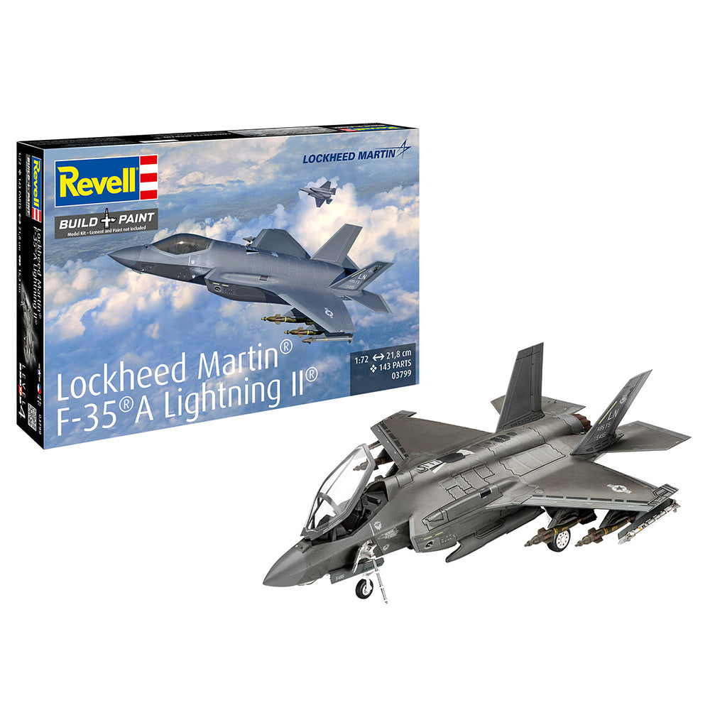 REVELL 1/72 LOCKHEED MARTIN F-35A LIGHTNING II