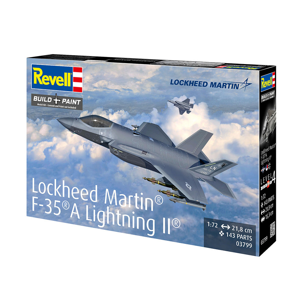 REVELL 1/72 LOCKHEED MARTIN F-35A LIGHTNING II