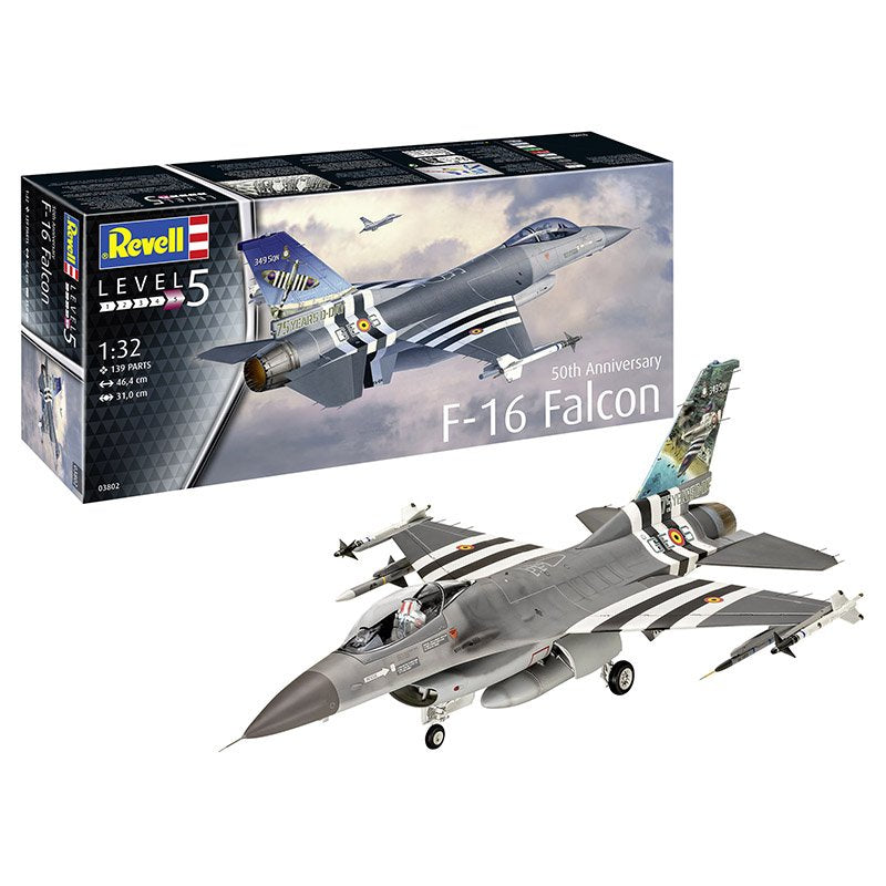 REVELL 1/32 F-16 FALCON 50TH ANNIVERSARY