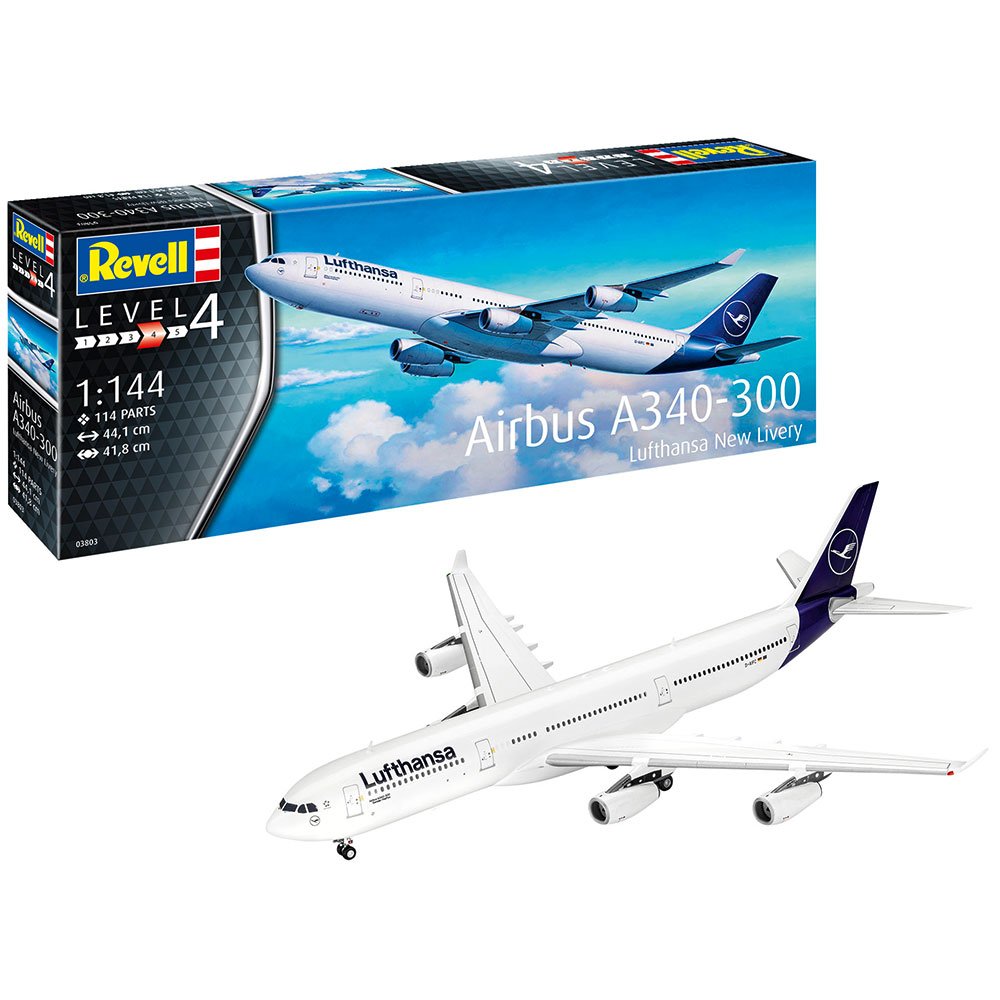 REVELL 1/144 A340-300 LUFTHANSA