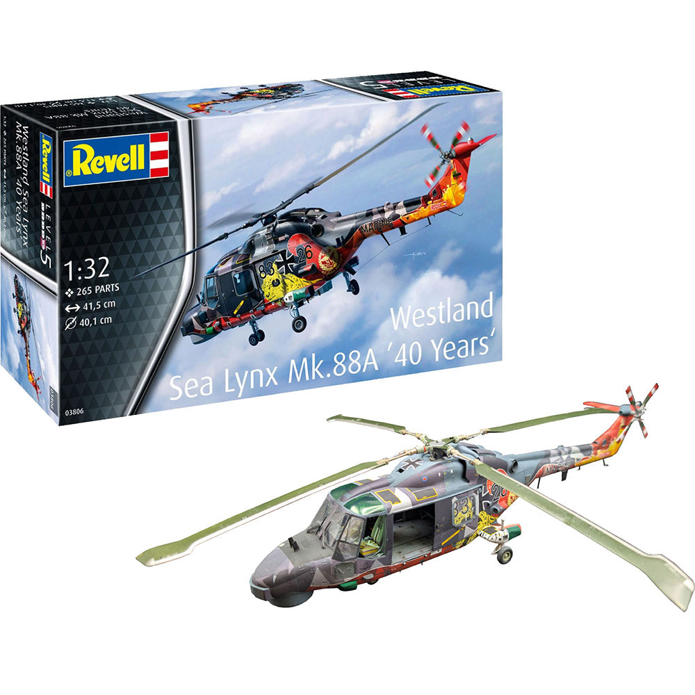 REVELL 1/32 WESTLAND SEA LYNX MK.88A 40 YEARS SPECIAL EDITION