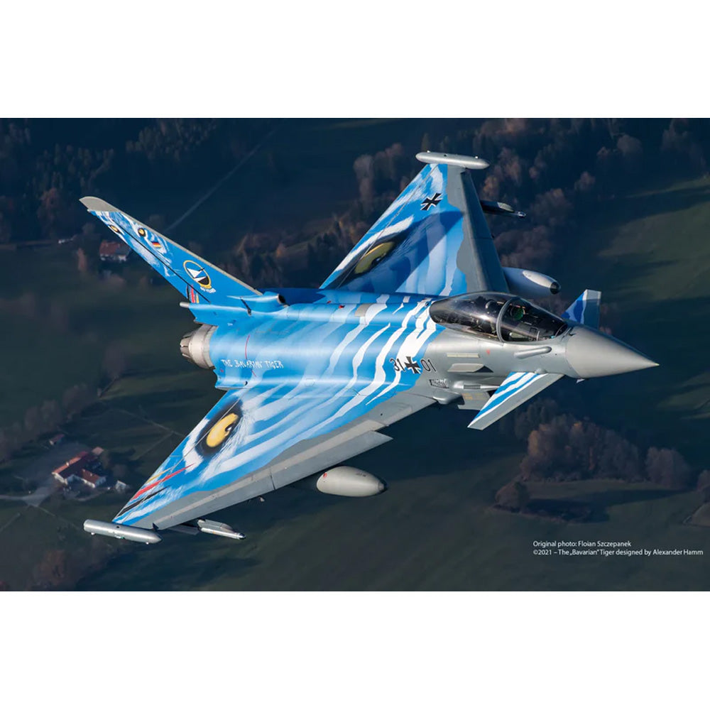 REVELL 1/72 EUROFIGHTER TYPHOON BAVARIAN TIGER 2021