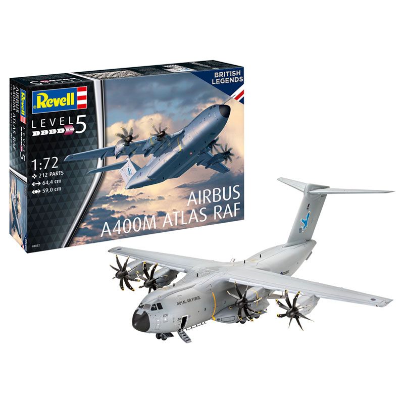 REVELL 1/72 AIRBUS A400M ATLAS RAF