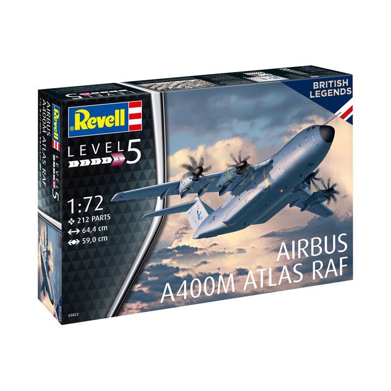 REVELL 1/72 AIRBUS A400M ATLAS RAF