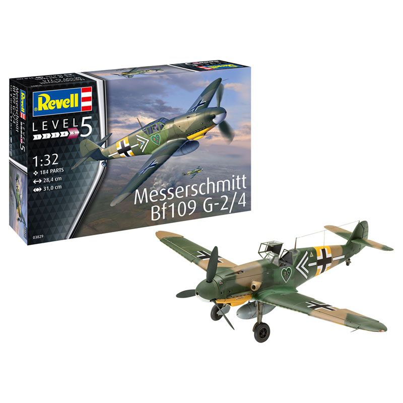 REVELL 1/32 MESSERSCHMITT BF109 G-2/4