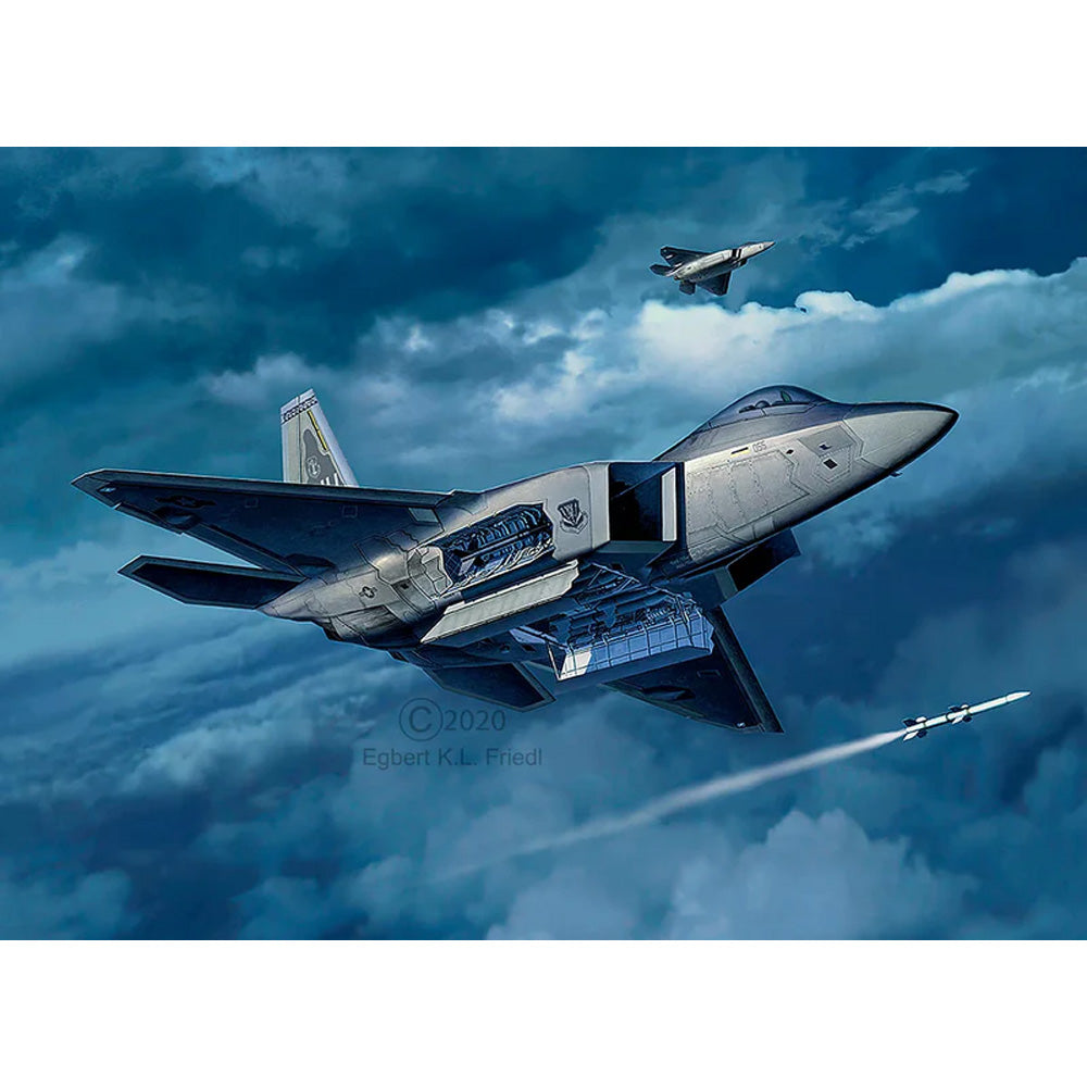 REVELL 1/72 LOCKHEED MARTIN F-22A RAPTOR
