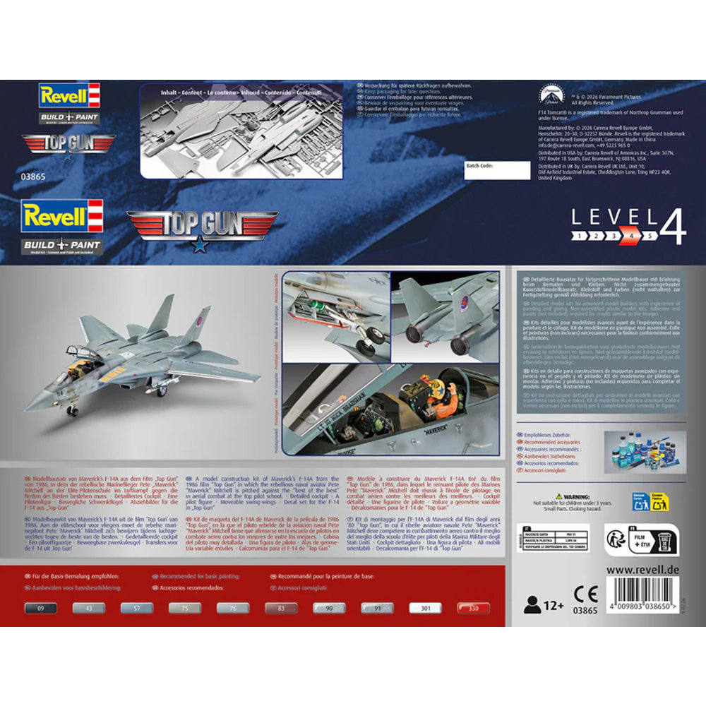 REVELL 1/48 MAVERICK'S F-14A TOMCAT - TOP GUN