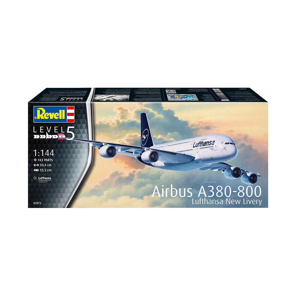 REVELL 1/144 AIRBUS A380-800 LUFTHANSA NEW LIVERY
