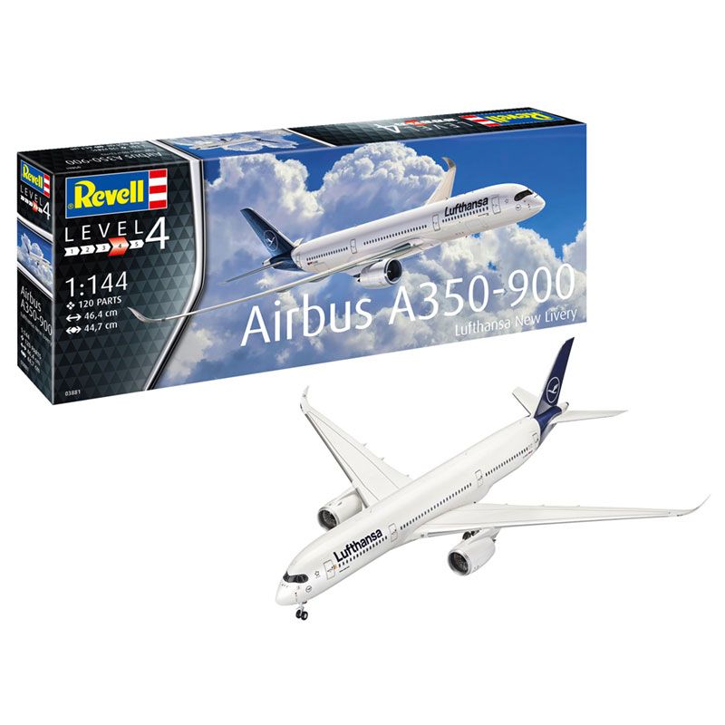 REVELL 1/144 AIRBUS A350-900 LUFTHANSA NEW LIVERY