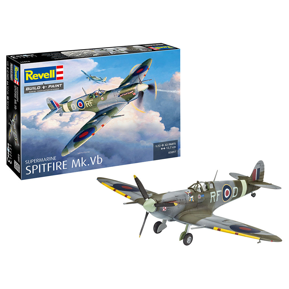 REVELL 1/72 SUPERMARINE SPITFIRE MK. VB
