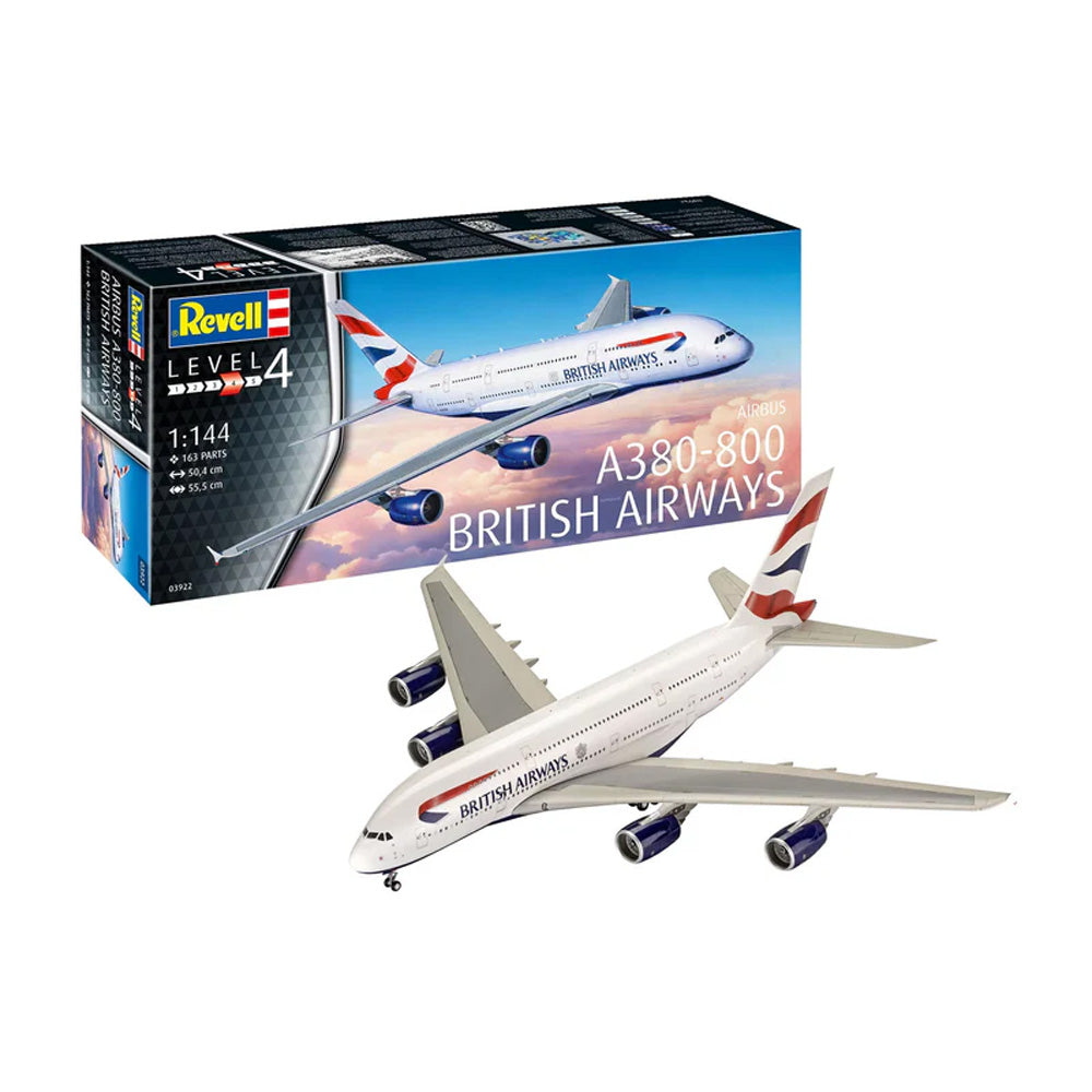 REVELL 1/144 AIRBUS A380-800 BRITISH AIRWAYS
