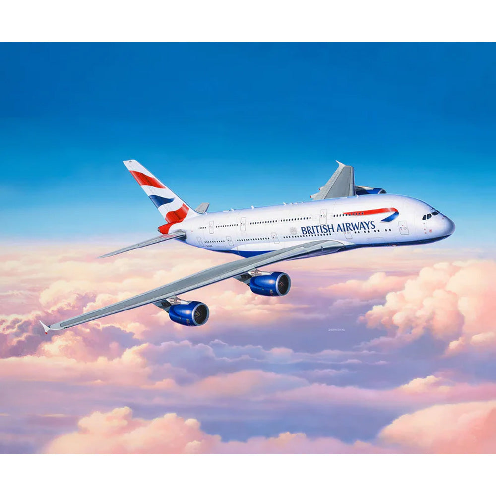 REVELL 1/144 AIRBUS A380-800 BRITISH AIRWAYS
