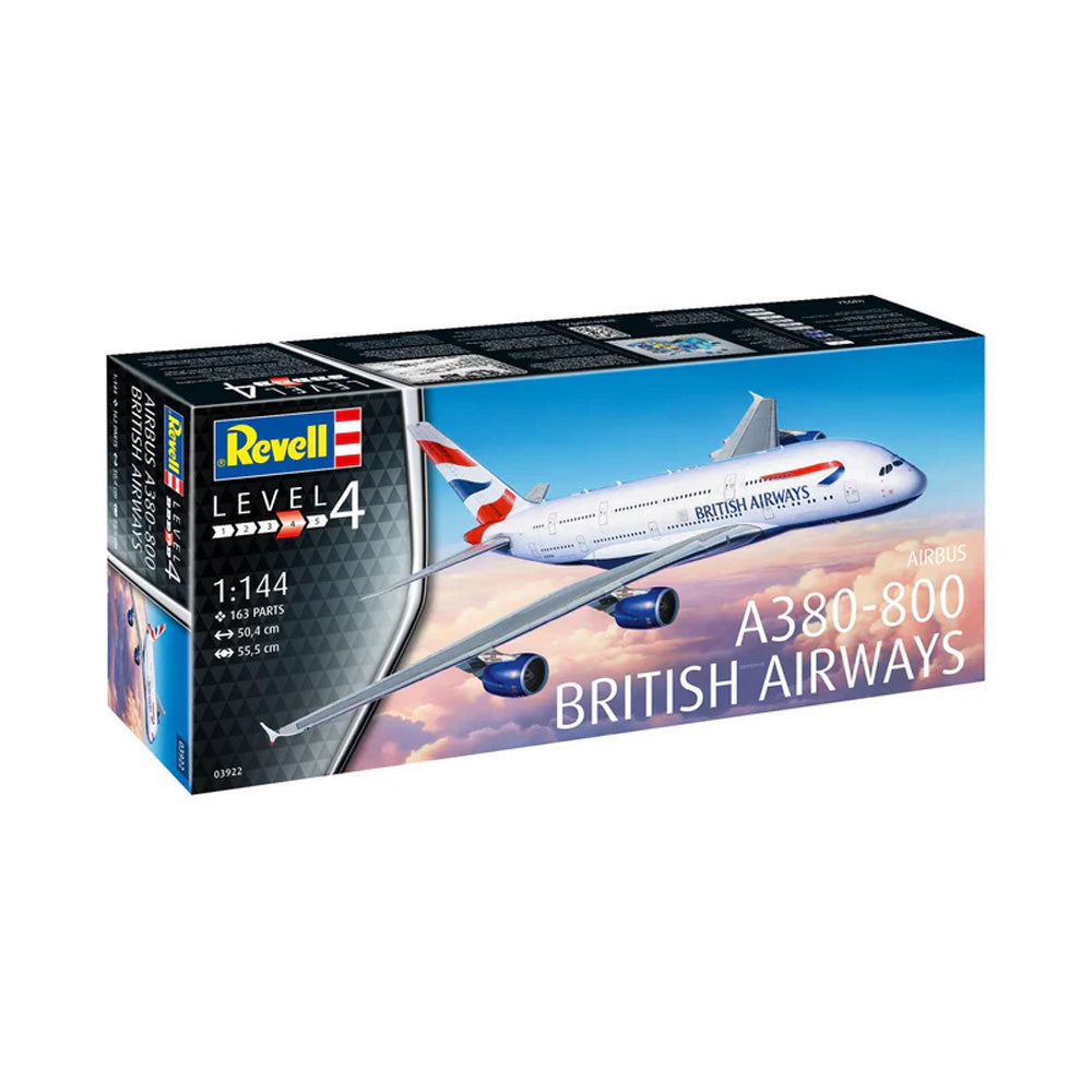 REVELL 1/144 AIRBUS A380-800 BRITISH AIRWAYS