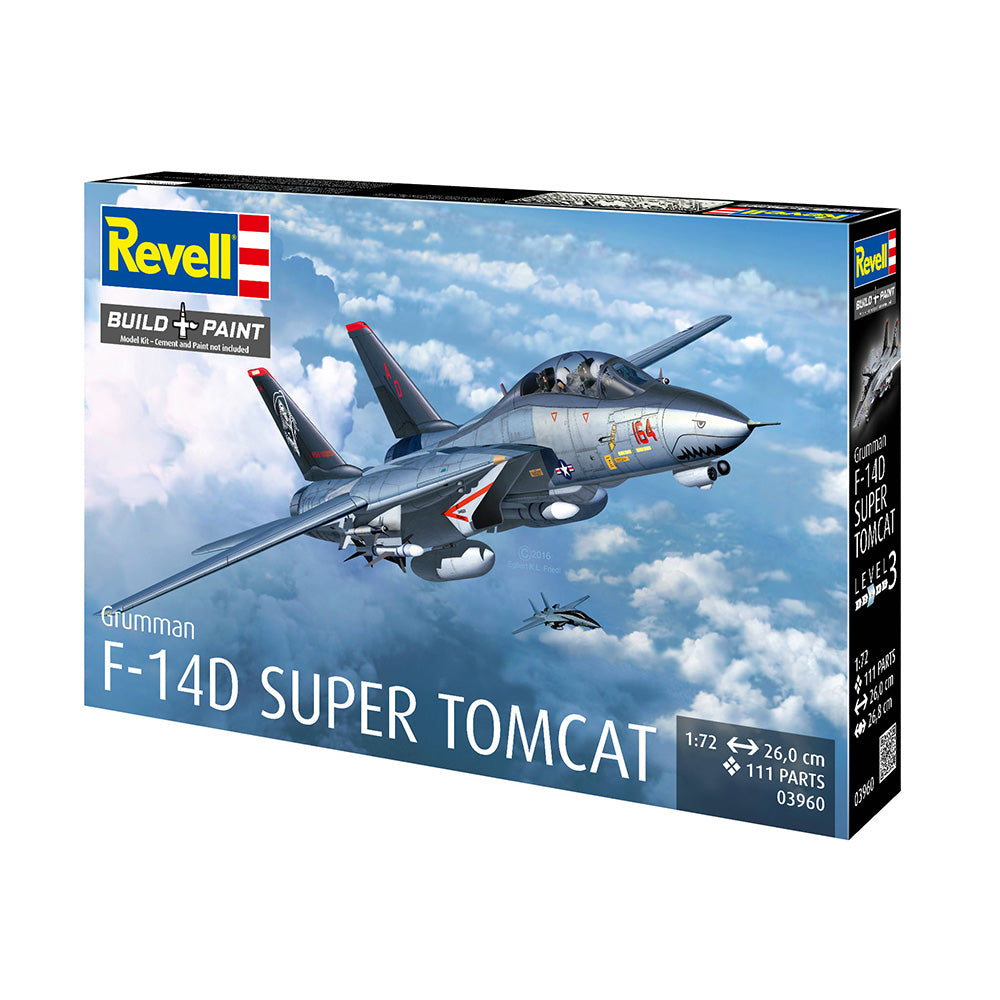 REVELL 1/72 GRUMMAN F-14D SUPER TOMCAT