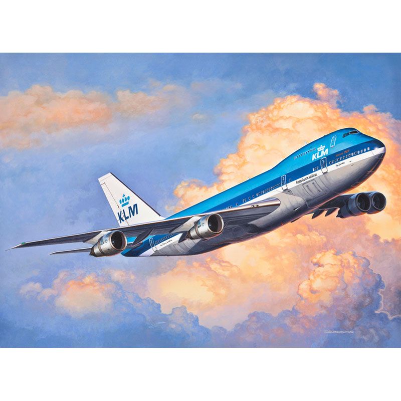 REVELL 1/450 BOEING 747-200