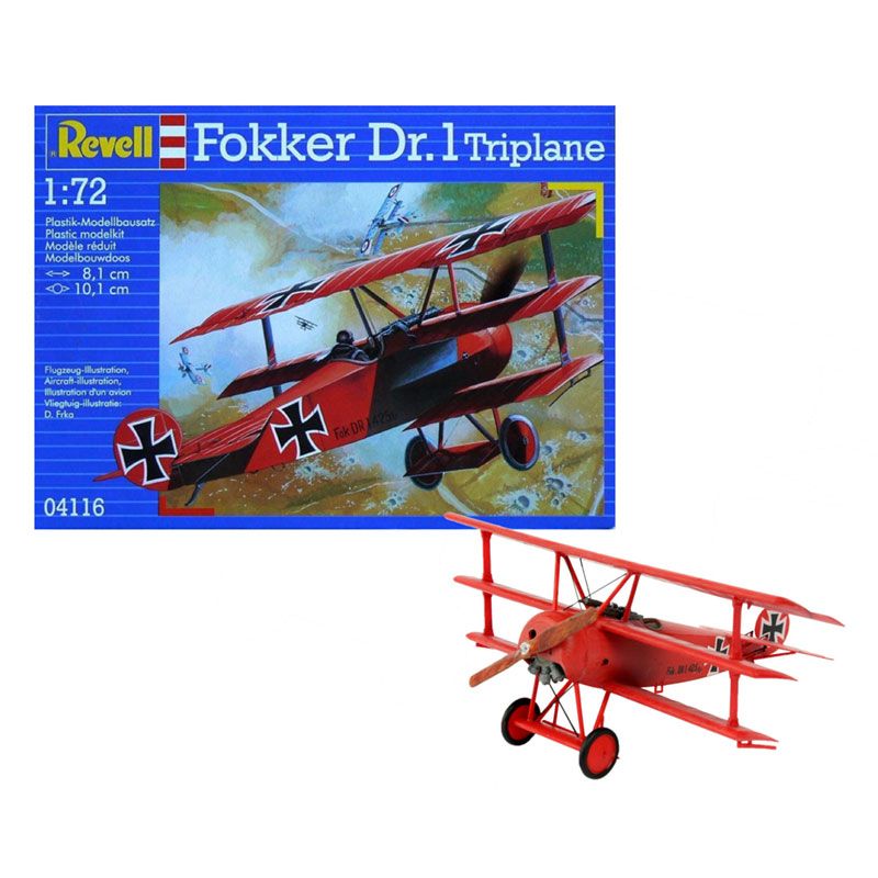 REVELL 1/72 FOKKER DR.1 TRIPLANE