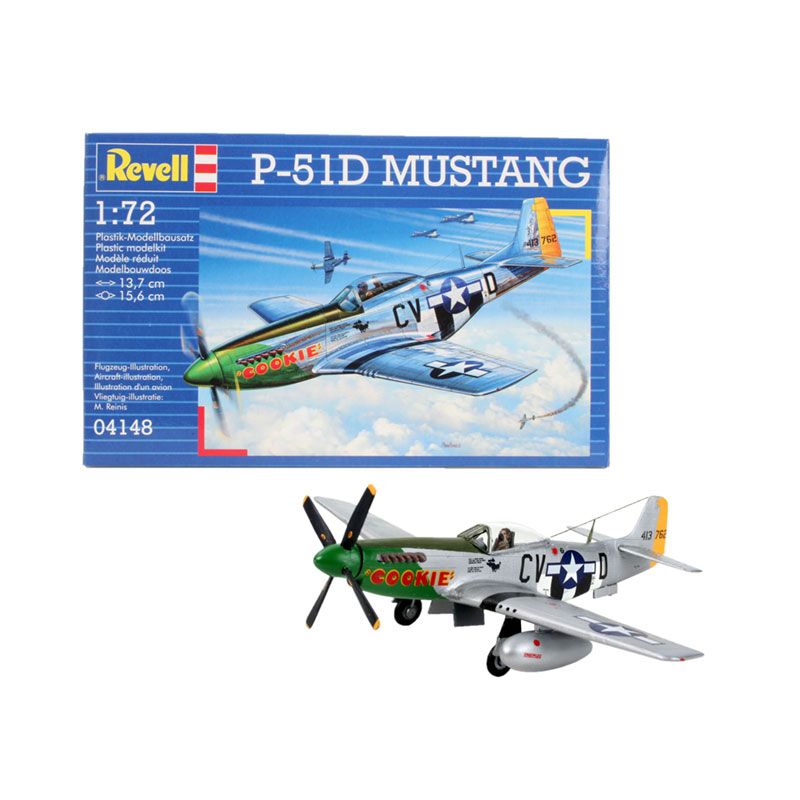 REVELL 1/72 P-51D MUSTANG