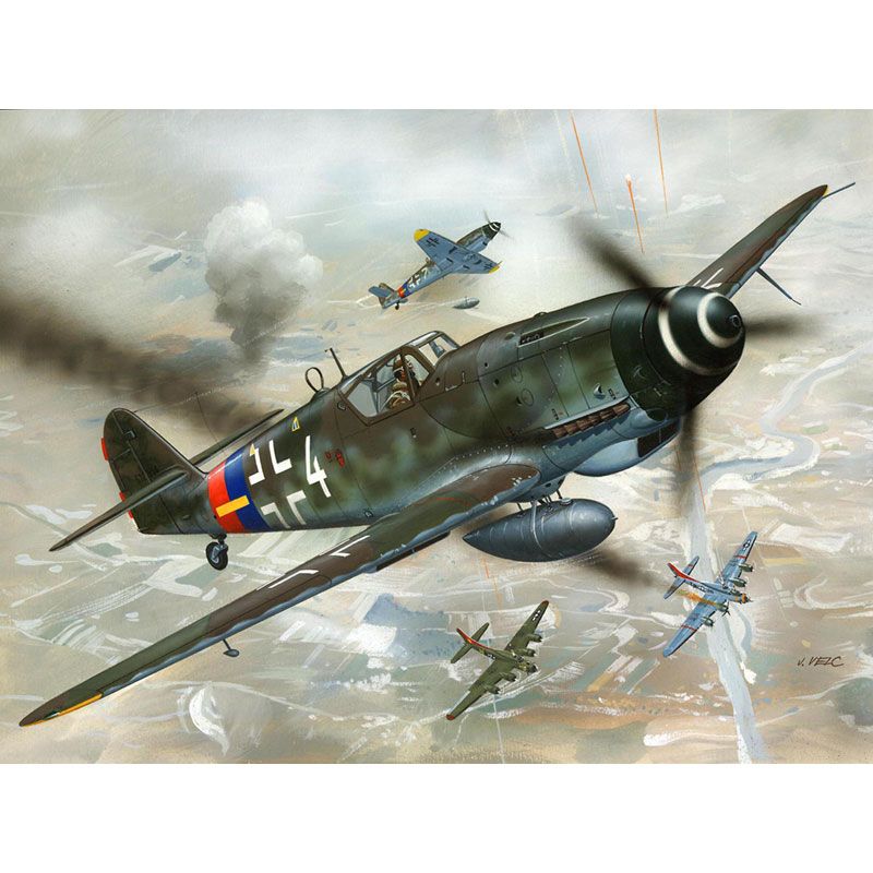 REVELL 1/72 MESSERSCHMITT BF 109 G-10