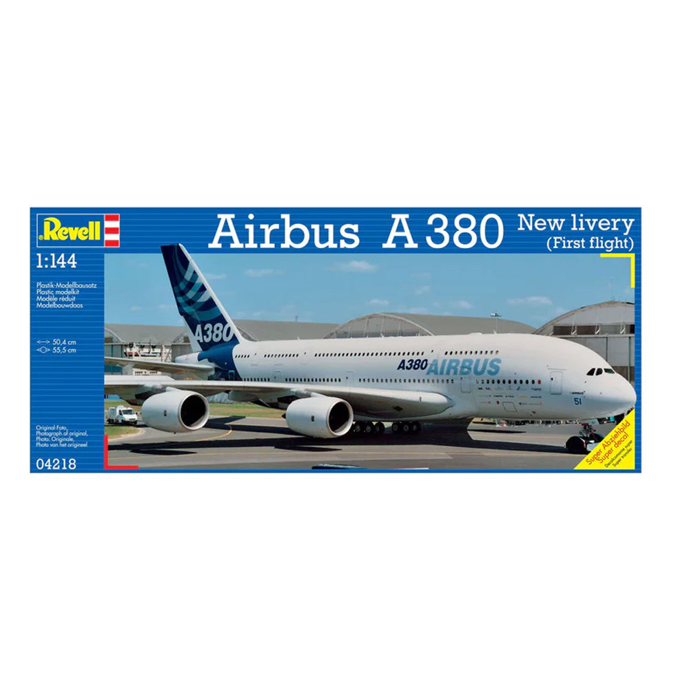 REVELL 1/144 AIRBUS A380 DESIGN NEW LIVERY FIRST FLIGHT