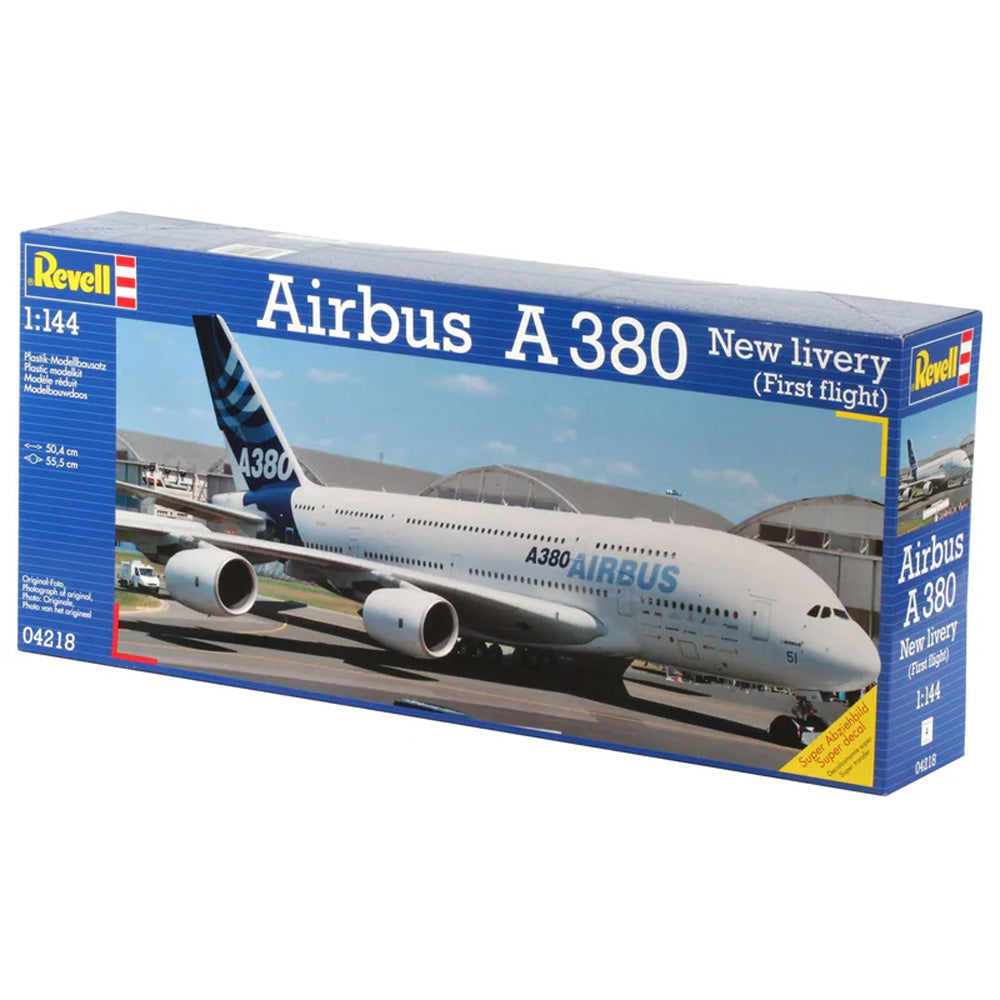 REVELL 1/144 AIRBUS A380 DESIGN NEW LIVERY FIRST FLIGHT