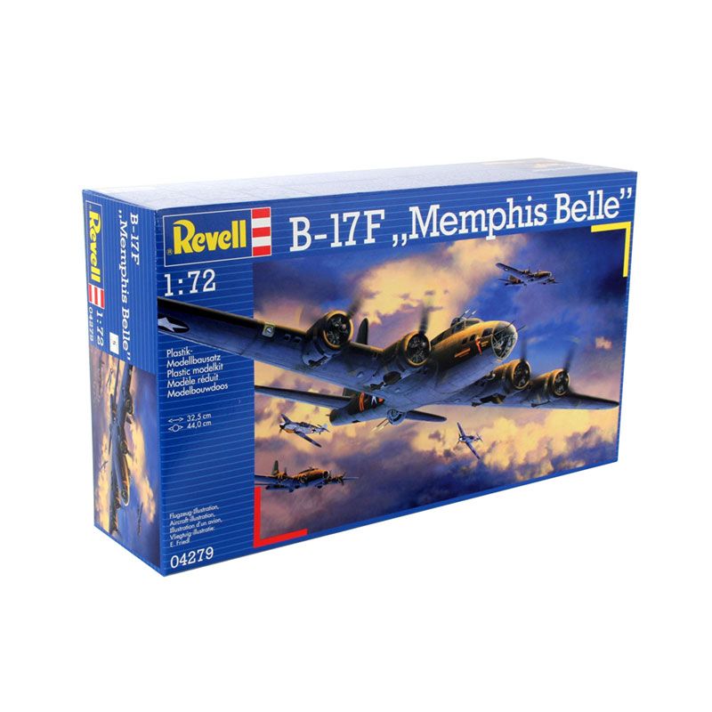 REVELL 1/72 B-17F MEMPHIS BELLE