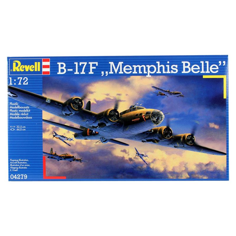 REVELL 1/72 B-17F MEMPHIS BELLE