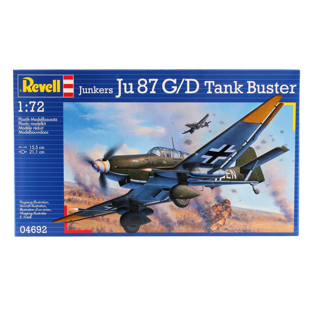 REVELL 1/72 JUNKERS JU 87 G/D TANK BUSTER