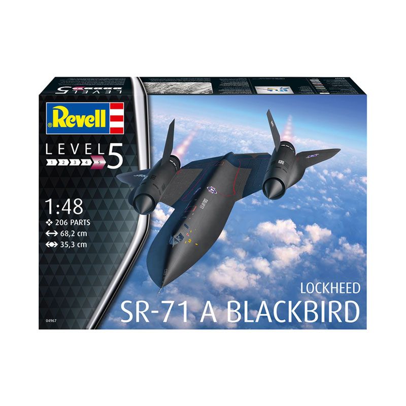 REVELL 1/48 LOCKHEED SR-71 A BLACKBIRD