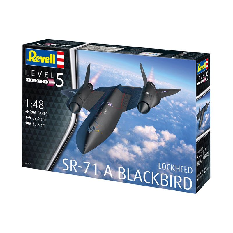 REVELL 1/48 LOCKHEED SR-71 A BLACKBIRD