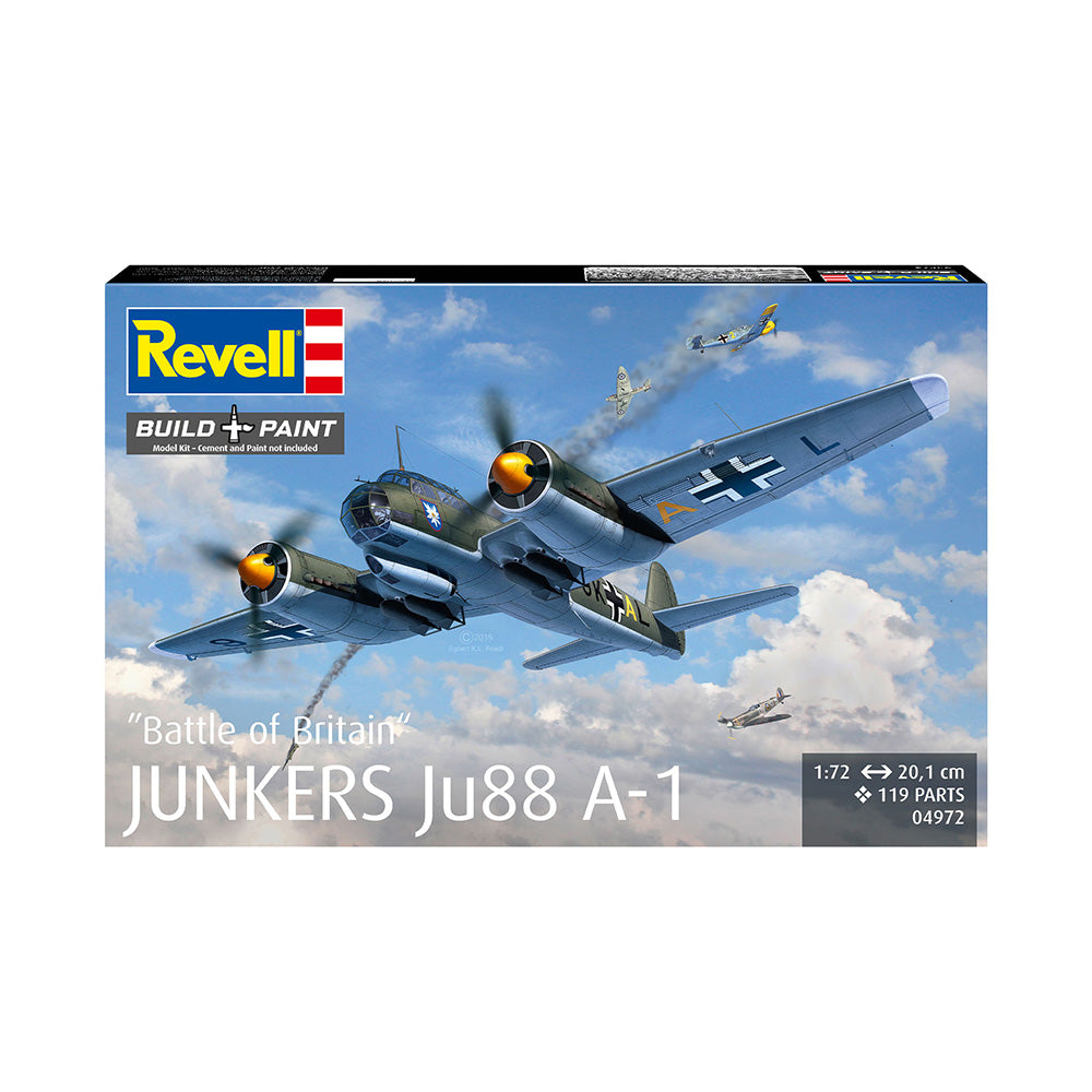 REVELL 1/72 JUNKERS JU88 A-1 BATTLE OF BRITAIN
