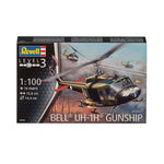 REVELL 1/100 BELL UH-1H GUNSHIP