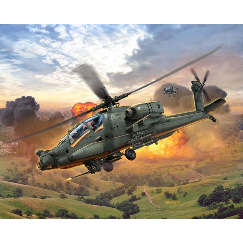 REVELL 1/100 AH-64A APACH