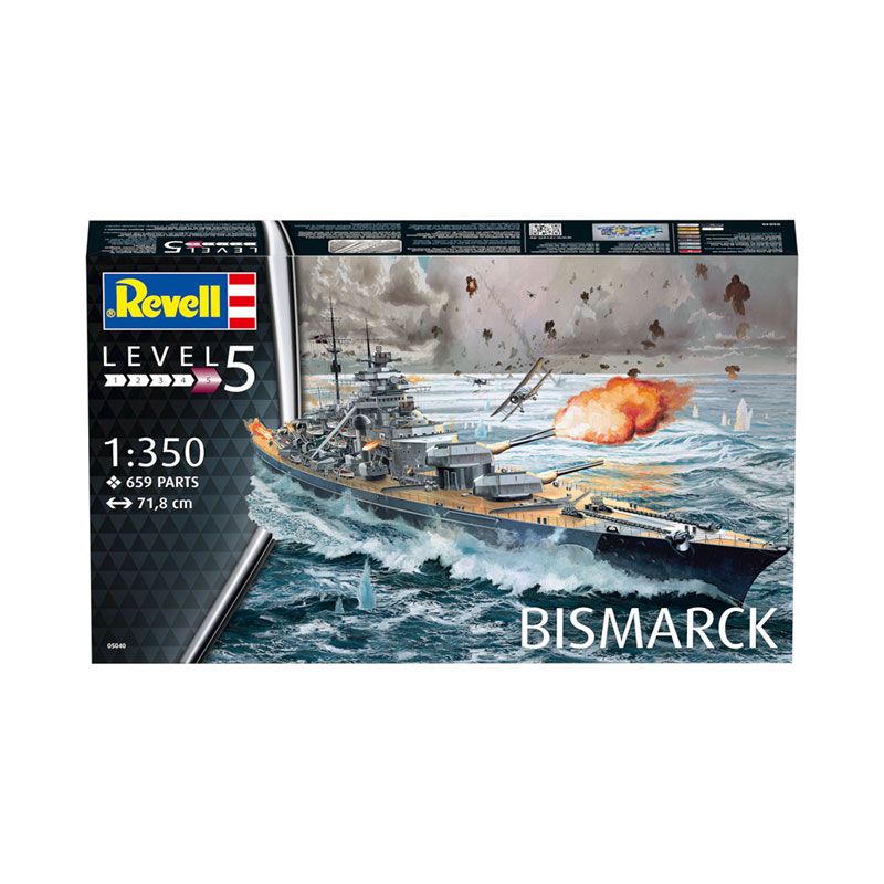 REVELL 1/350 BATTLESHIP BISMARCK